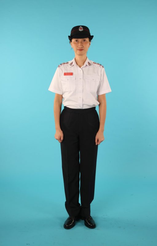 Female Officer No.2 Uniform Summer_front (trousers)